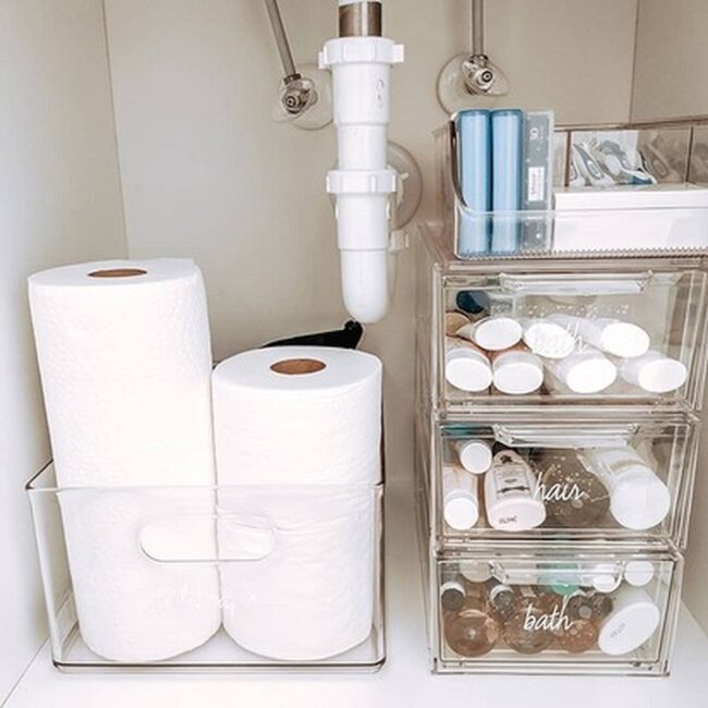 Clear and Tidy Storage Solutions