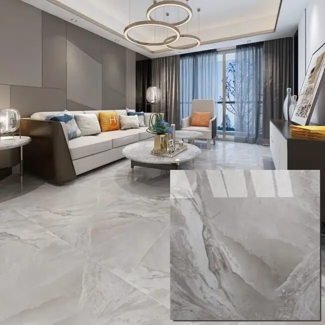 Grey Marble with Veined Elegance