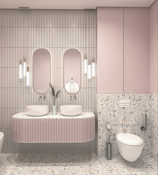 How to Use Pink Accents to Add Personality to Your Bathroom