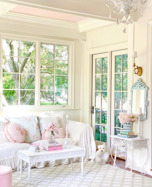 Whimsical Accents in Airy Rooms