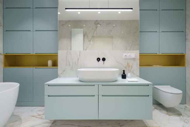 The Timeless Elegance of Blue Bathroom Designs