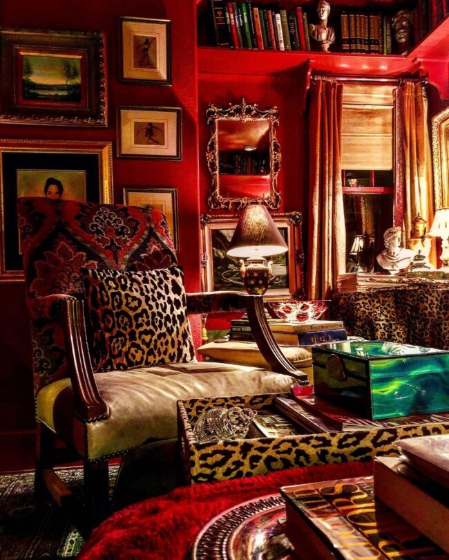 Creative and Eclectic Red Spaces