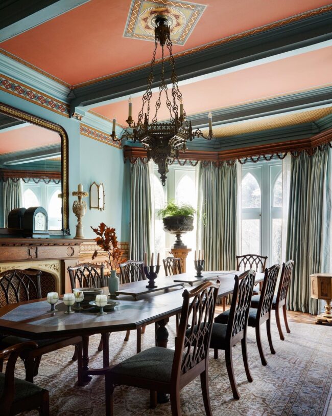 Historic Spaces with Luxe Drapes