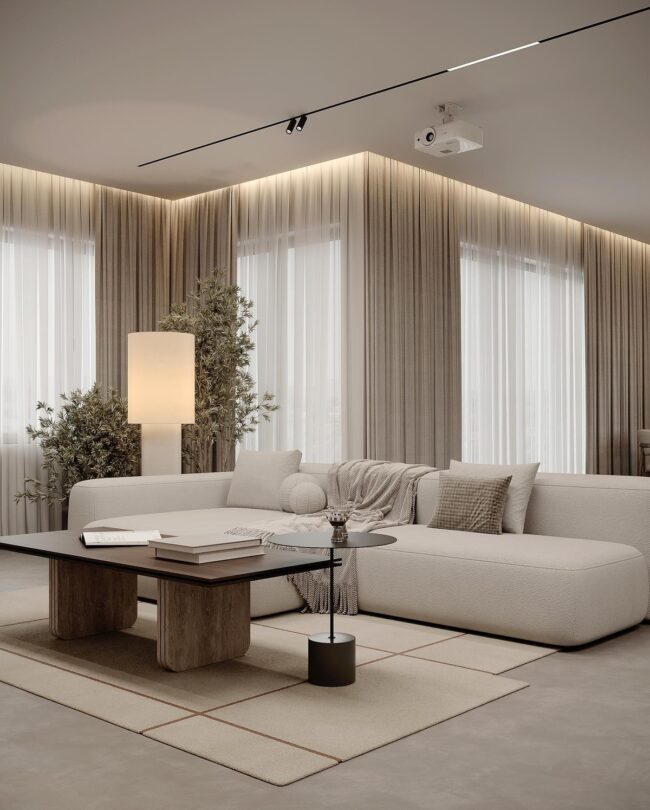 Calmness Meets Chic Design