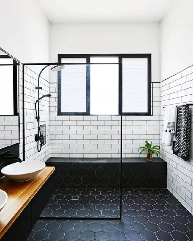 Urban Modern Design with Hexagonal Tiles