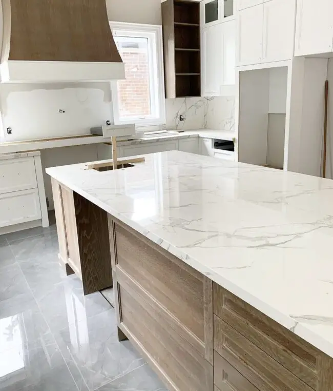 Timeless White Cabinets with Classic Charm