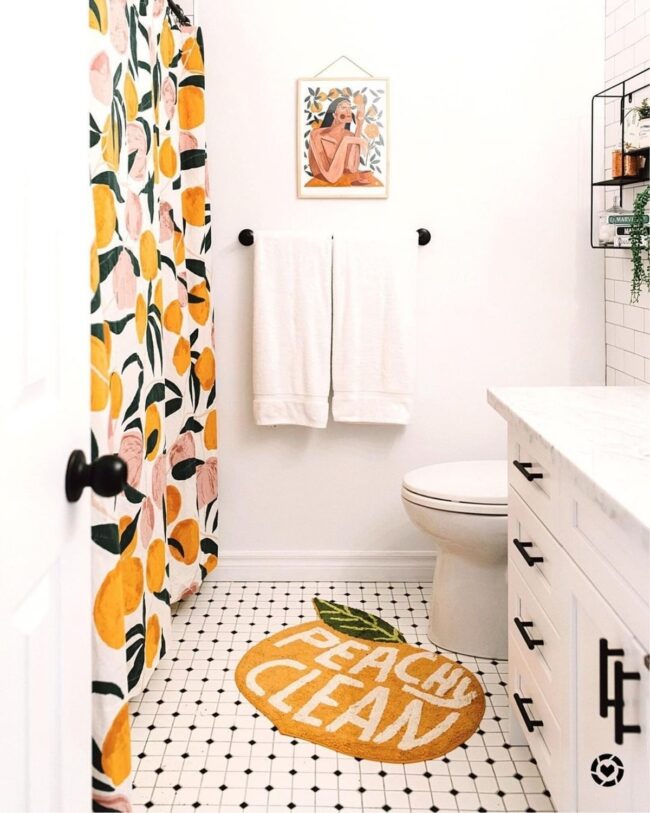 Fresh Fruity Bathroom Style