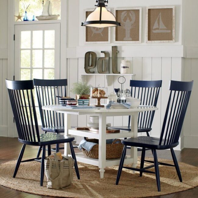 Timeless Nautical Dining Room Style