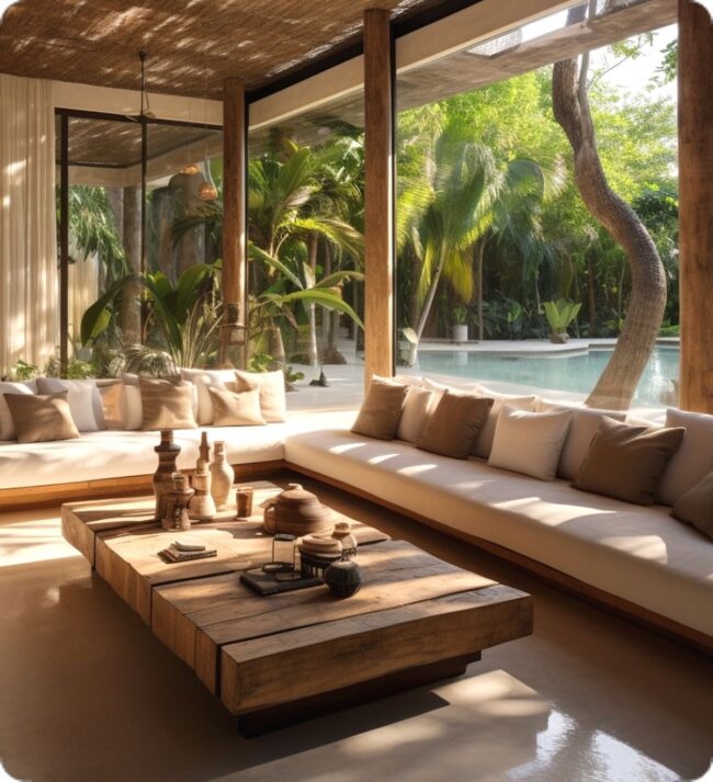 Sunny Poolside Paradise