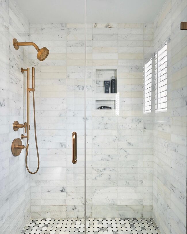 Marble Opulence: The Ultimate Luxurious Shower