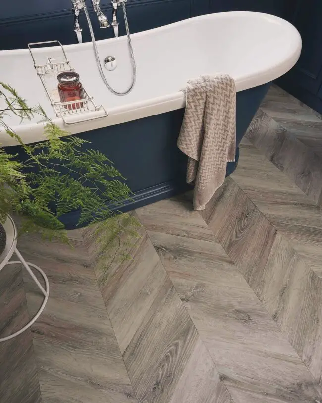 Herringbone Wood for Rustic Elegance