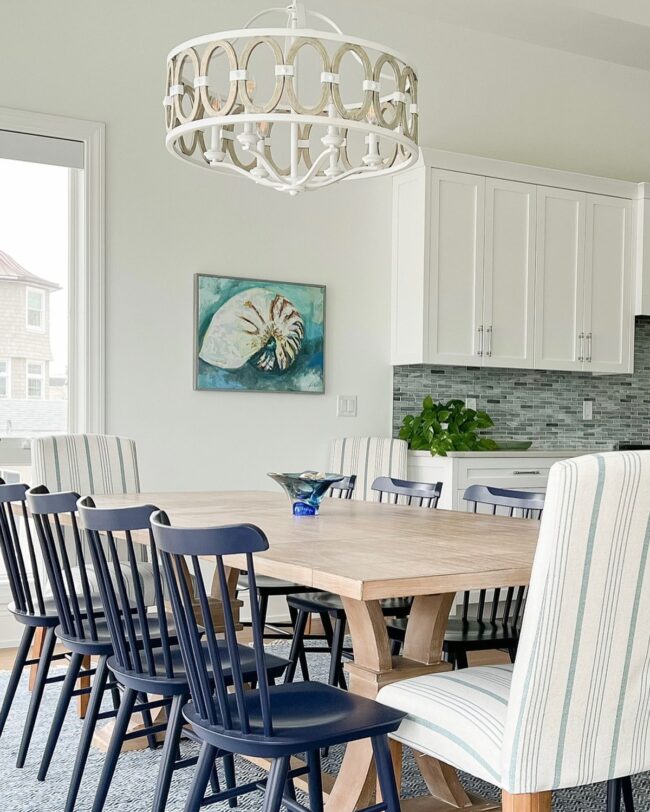 Blue Accents in Coastal Interiors