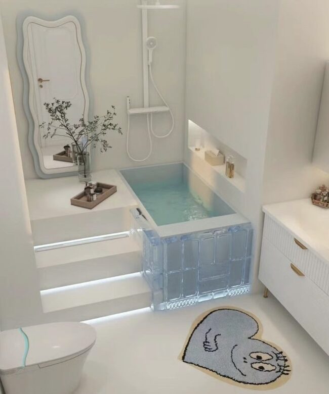 Elegant Integrated Bathing Solutions