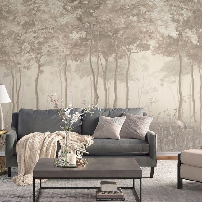 Calm Forest Scenes in Design