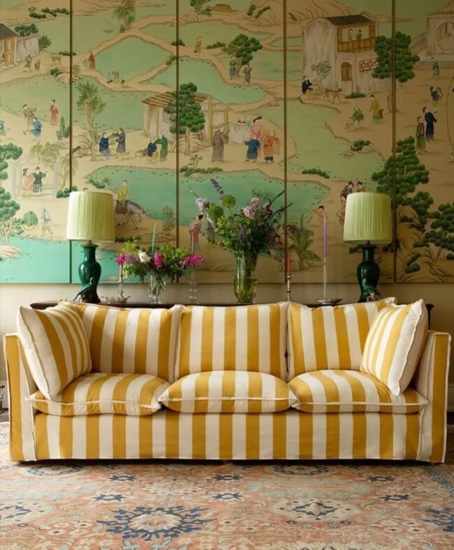 Vibrant Historical Patterns in Design