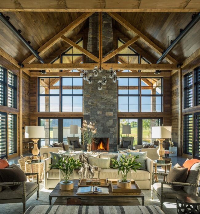 Rustic Lodge with a Luxurious Touch