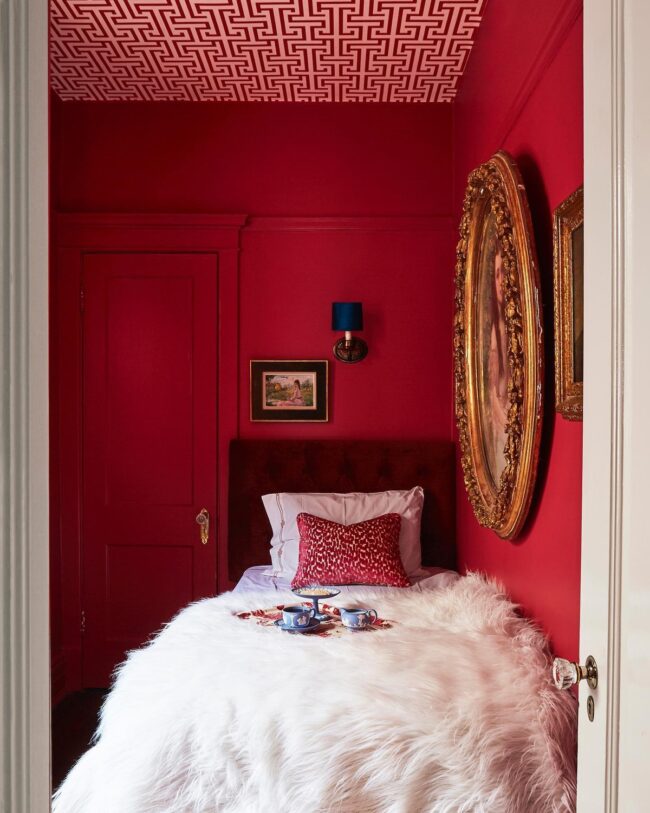 Daring Red Ceiling Charm