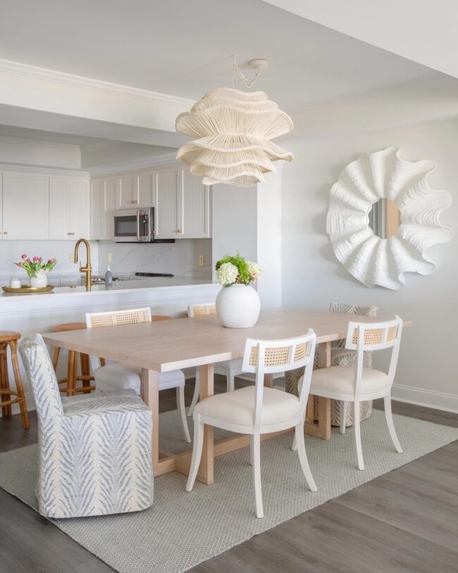 Coastal Dining with Modern Accents