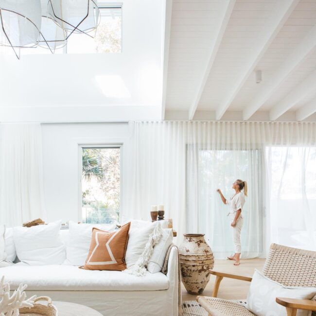 Boho Spaces with Light Touches