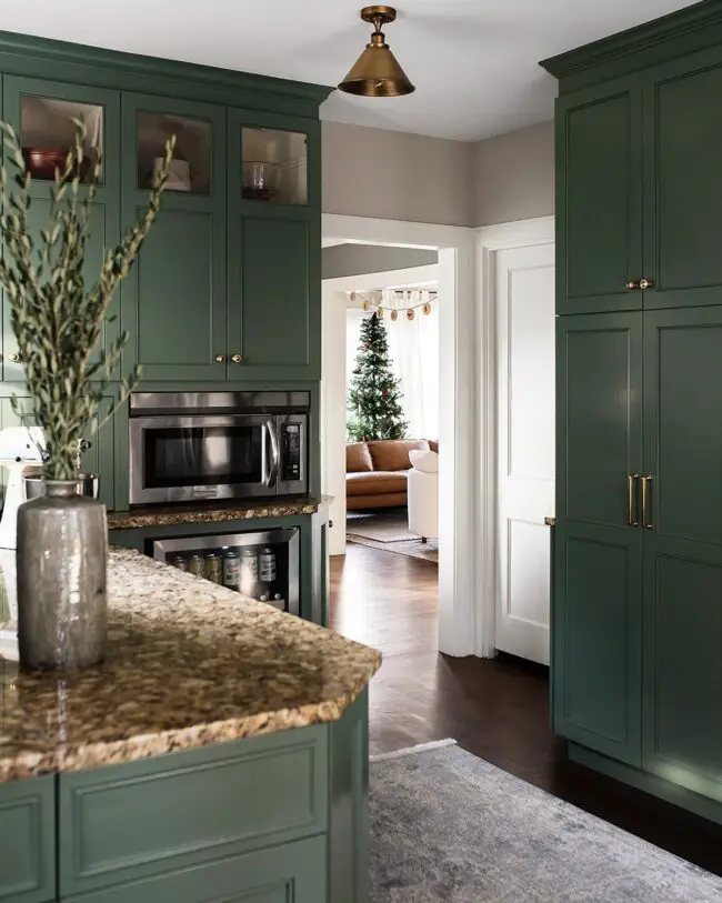 Green Transitions from Kitchen to Comfort