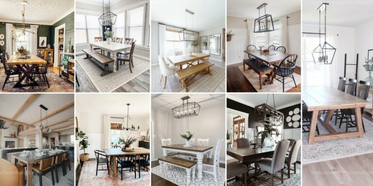 Best Modern Farmhouse Dining Room Ideas